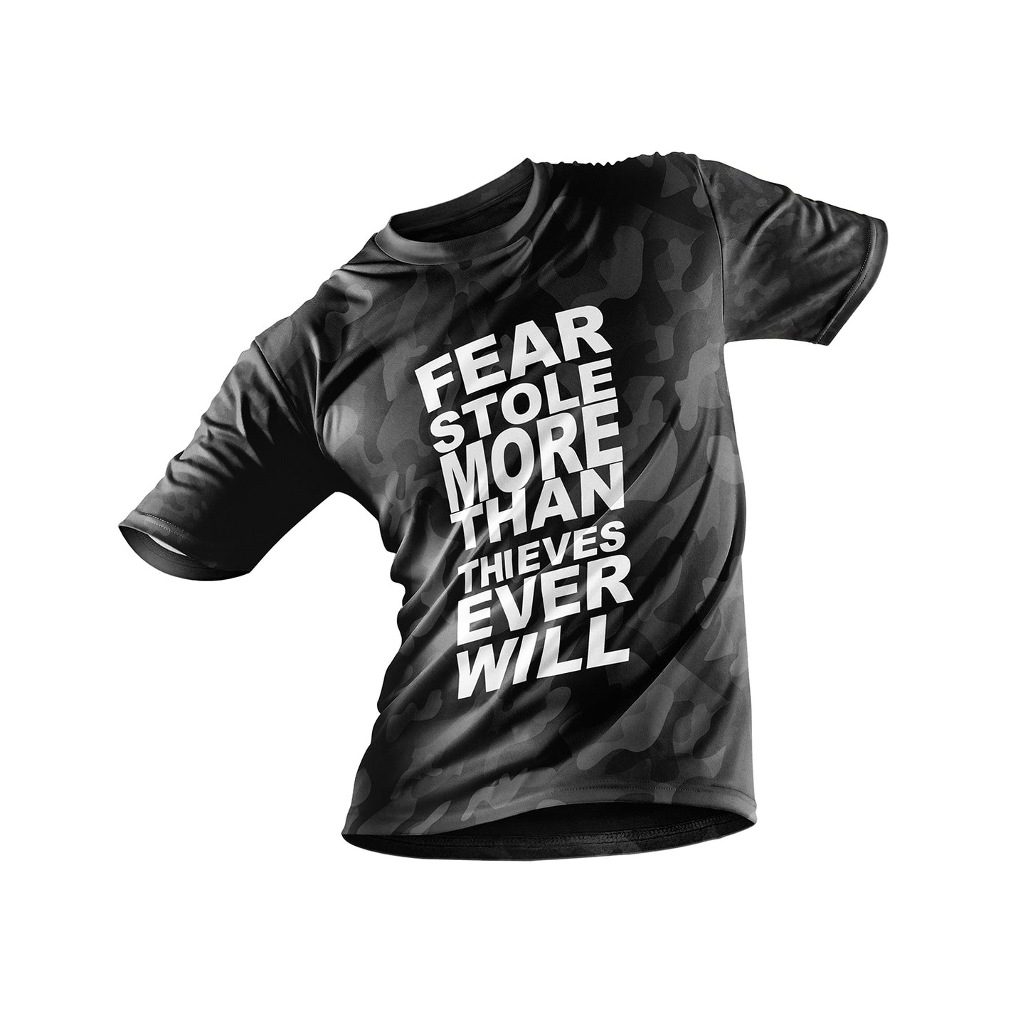 FNXC Fear Stole More Black Camo T-Shirt
