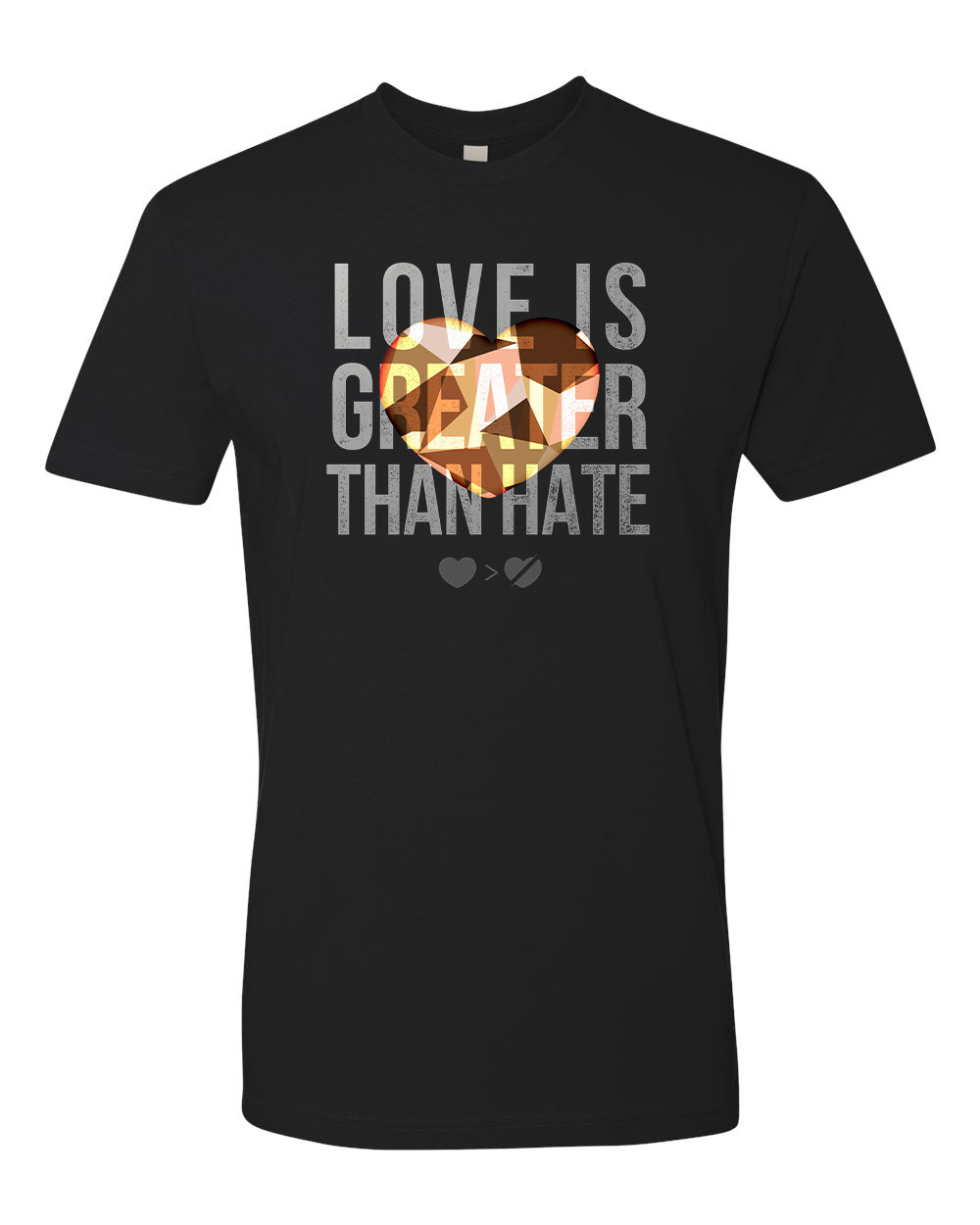 FNXC Love Is Greater Than Hate T-Shirt